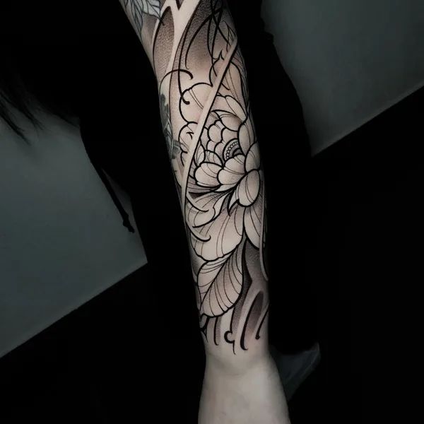Lettering tattoo by Павел Легендарный in Сочи