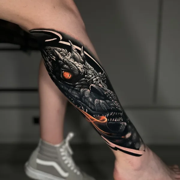 Realism tattoo by Maxim Tyatin