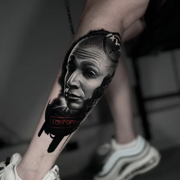 Realism tattoo by Maxim Tyatin