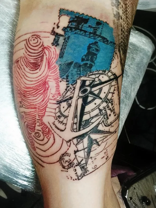 color illustrative татуировка на forearm #79381 | Тату мастер Alex Drozd