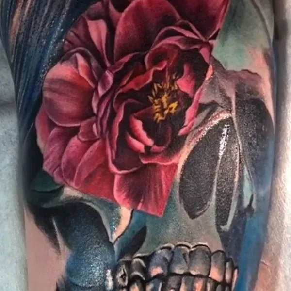 Illustrative tattoo by Алёна Карчина in Казань
