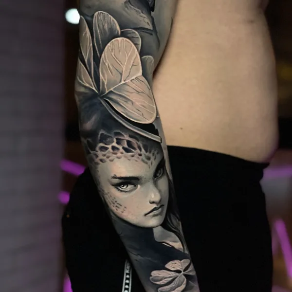 Realism tattoo by Виталий Стабин in Симферополь