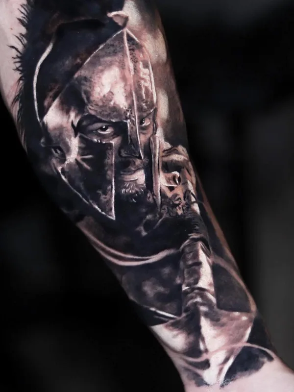 black and grey realism Tatuagem em forearm #79456 | Tatuador Bruno Reis