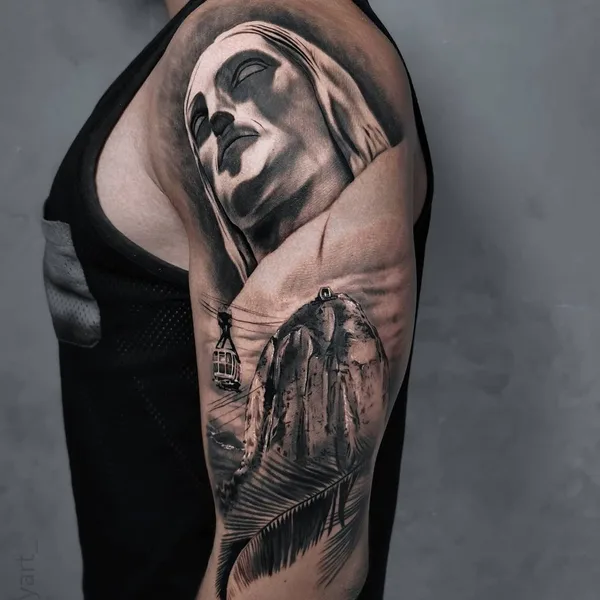 Author's Style tattoo by Bruno Reis in Rio de Janeiro