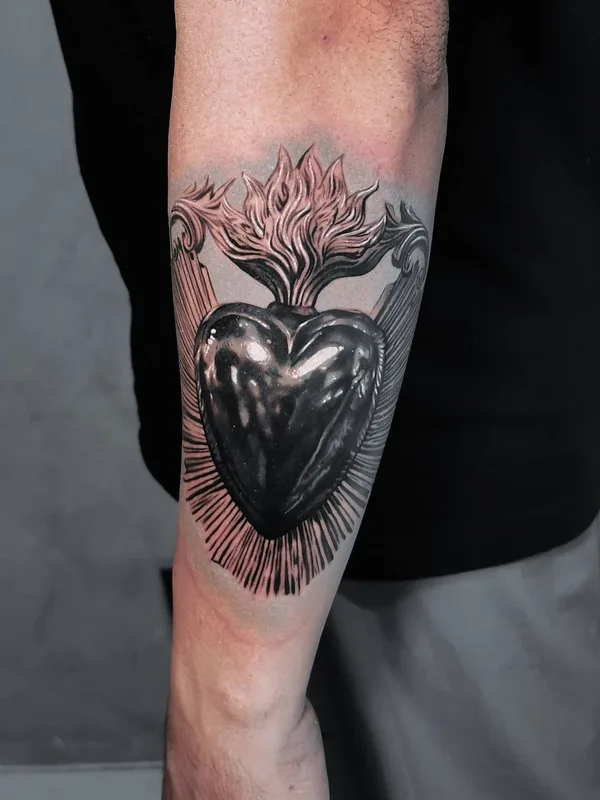black and grey black and grey Tatuagem em forearm #79462 | Tatuador Bruno Reis