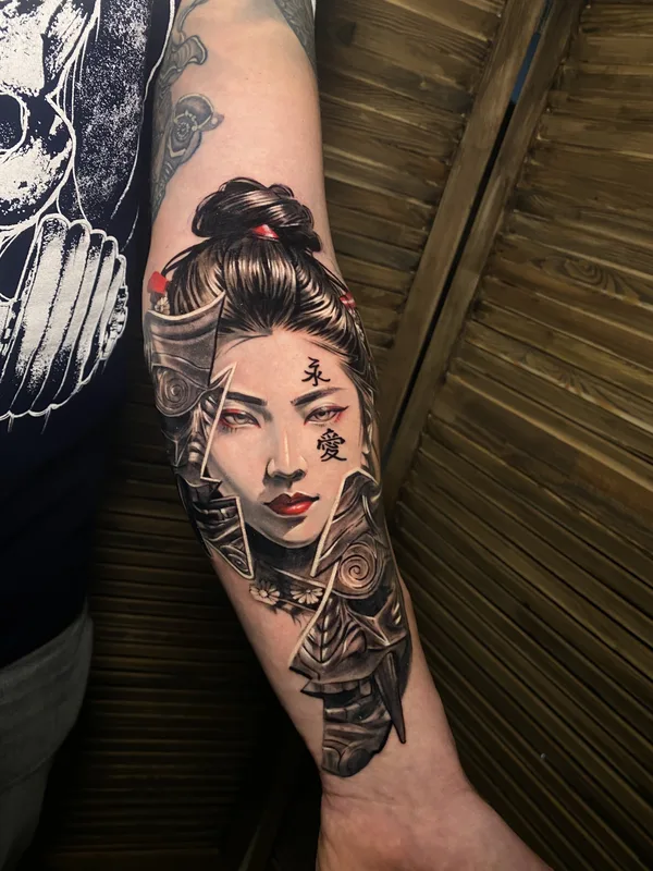 black and grey realism татуировка на forearm #79536 | Тату мастер Вера Чертыковцева
