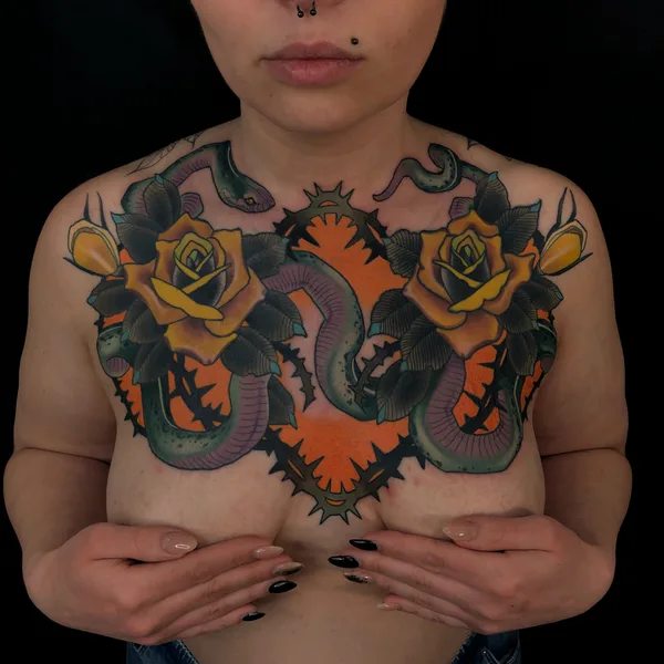 Neo Traditional tattoo by Игорь Скобелев in Ярославль