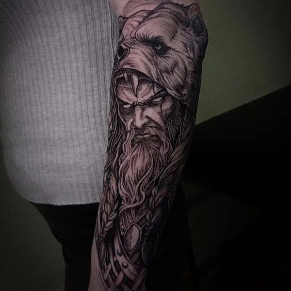 Black tattoo by Алексей Корнеев in Липецк