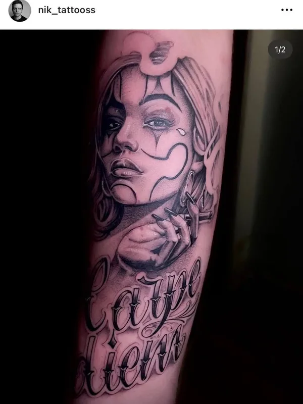 black and grey black and grey татуировка на forearm #79677 | Тату мастер Никита Шумских