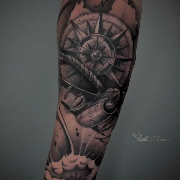 Author's Style tattoo by Павел Бортников in Пенза