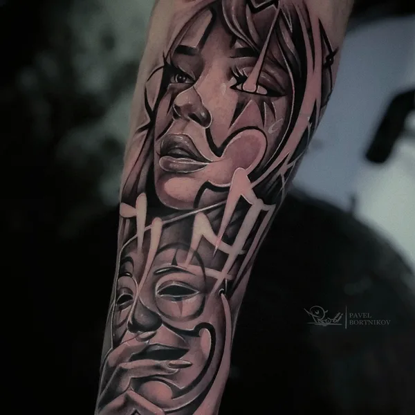 Author's Style tattoo by Павел Бортников in Пенза