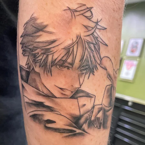 Anime tattoo by Clyde Wint - Lyfestyle Tattoos in Tampa