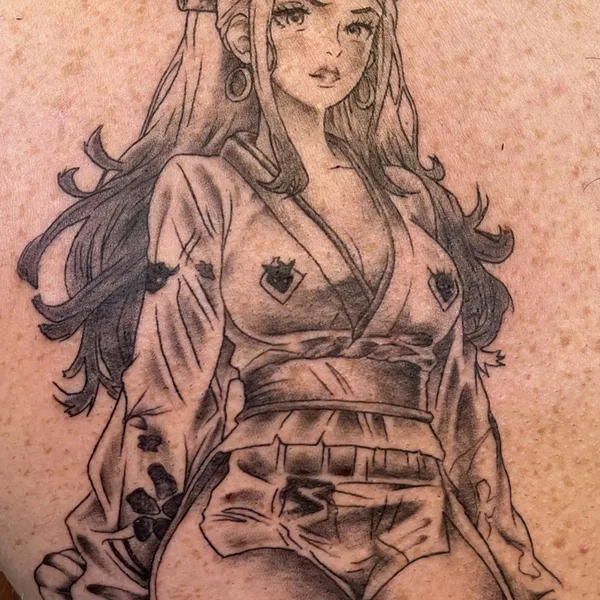 Anime tattoo by Clyde Wint - Lyfestyle Tattoos in Tampa