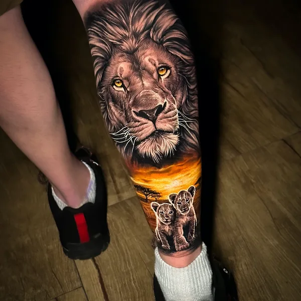 Realism tattoo by Neto Coutinho