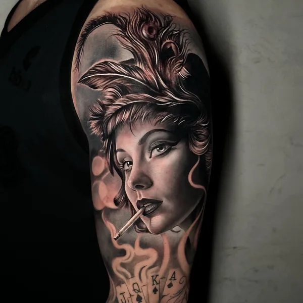 Realism tattoo by Neto Coutinho