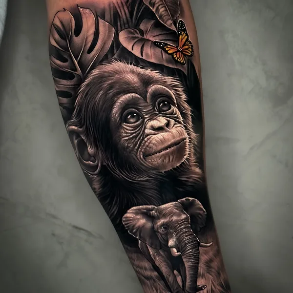Realism tattoo by Neto Coutinho