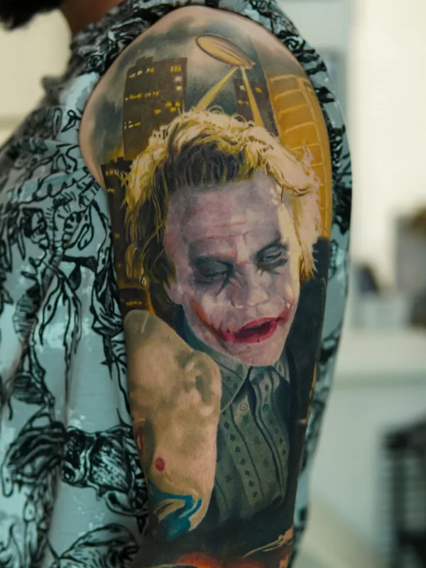 color realism tattoo on full sleeve #79827 | Tattoo Artist Pusstattoo 