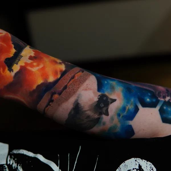 Author's Style tattoo by Pusstattoo  in Saint Petersburg
