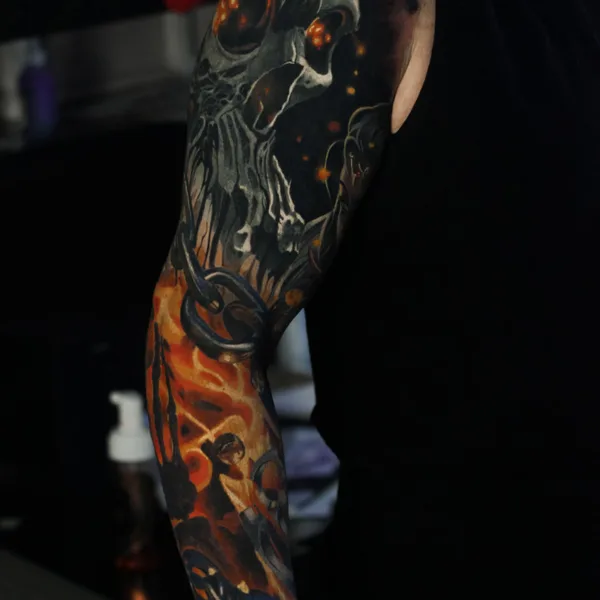 Author's Style tattoo by Pusstattoo  in Saint Petersburg