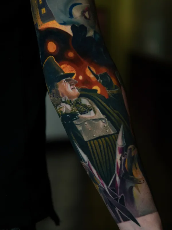 color realism tattoo on full sleeve #79832 | Tattoo Artist Pusstattoo 