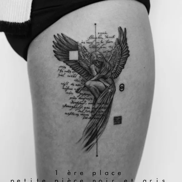 Micro Realism tattoo by Julien Rimbaud