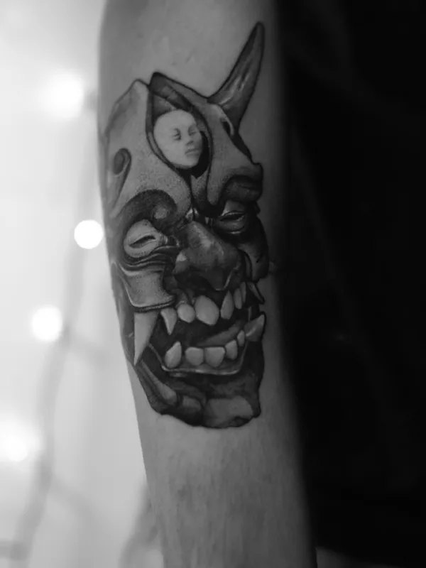 black and grey black and grey татуировка на forearm #79967 | Тату мастер Илья Бурчевский