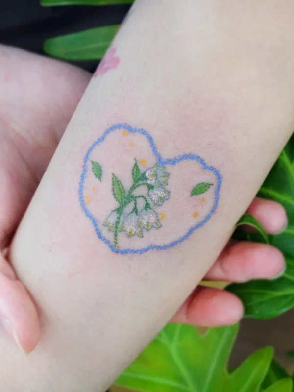 color illustrative 纹身 在 forearm #79993 | 纹身师 Haenal