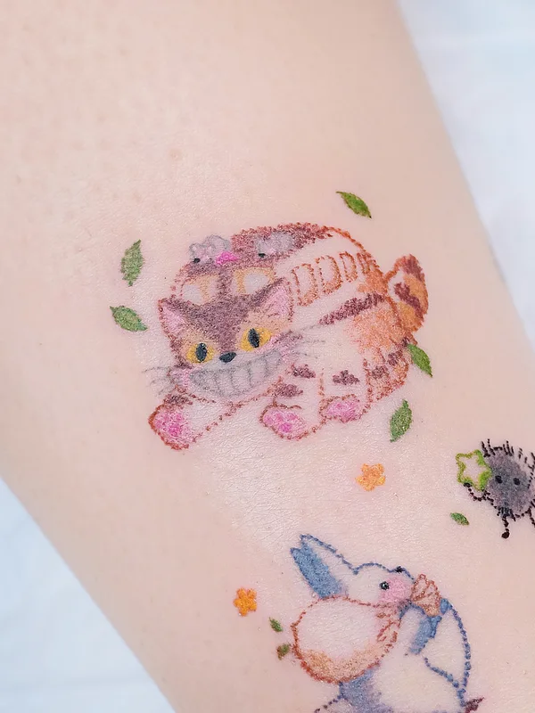 color illustrative 纹身 在 forearm #79992 | 纹身师 Haenal