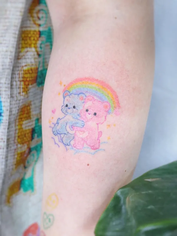 color cartoon 纹身 在 forearm #79998 | 纹身师 Haenal