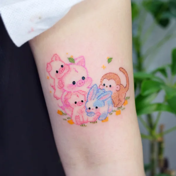 Author's Style tattoo by Haenal in Seoul