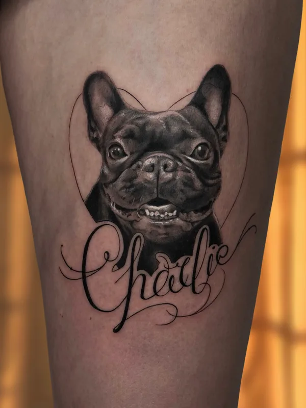 black and grey realism Tatuagem em thigh #80004 | Tatuador Александр Сорокин