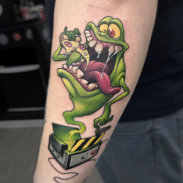 New School tattoo by Лена Александрова in Казань