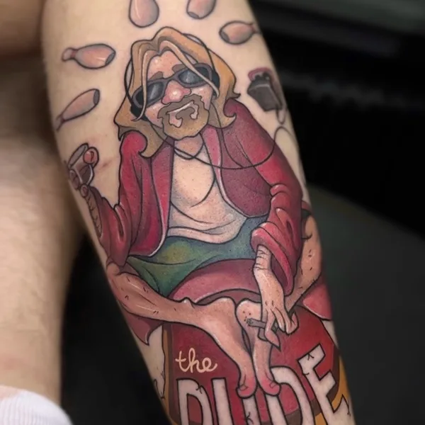 New School tattoo by Лена Александрова in Казань