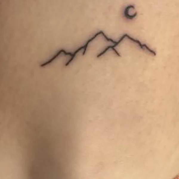 Calligraphy tattoo by Jayden Beckman AKA: Ease  in Blaine