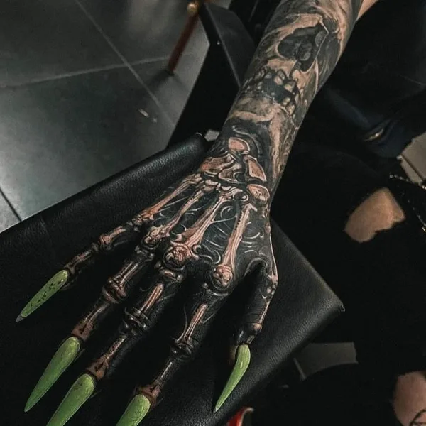 Calligraphy tattoo by Jayden Beckman AKA: Ease  in Blaine