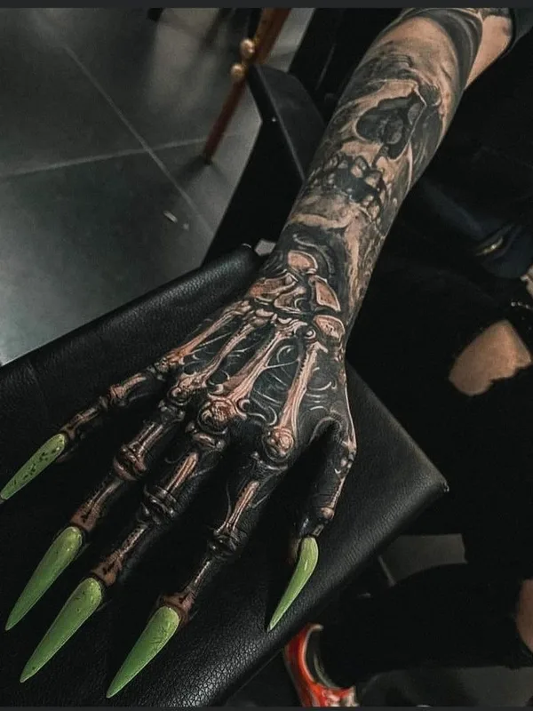 black and grey black and grey tattoo on full sleeve #80058 | Tattoo Artist Jayden Beckman AKA: Ease