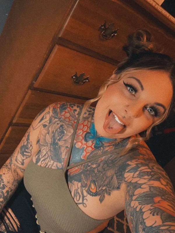 female color illustrative tattoo on full sleeve #80061 | Tattoo Artist Jayden Beckman AKA: Ease