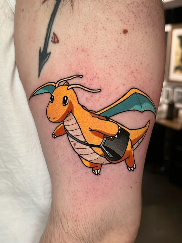 color anime татуировка на bicep #80118 | Тату мастер sik__tattoo