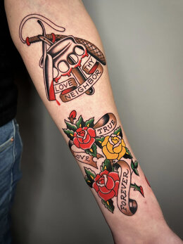 Traditional tattoo