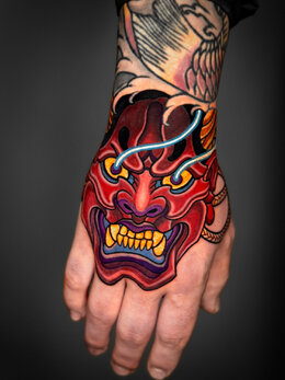 Neojapanese tattoo