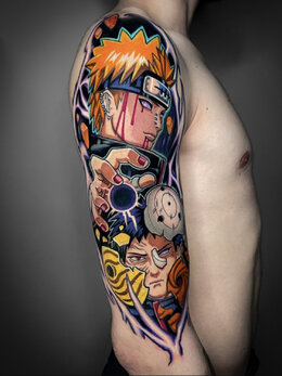 Anime tattoo
