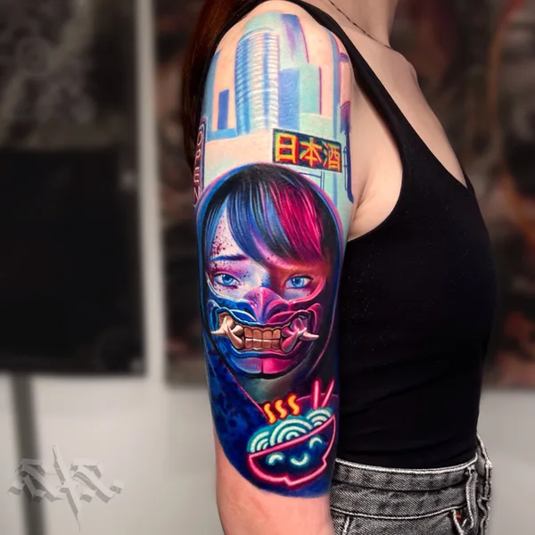 Realism tattoo by Сергей Кривов in Симферополь