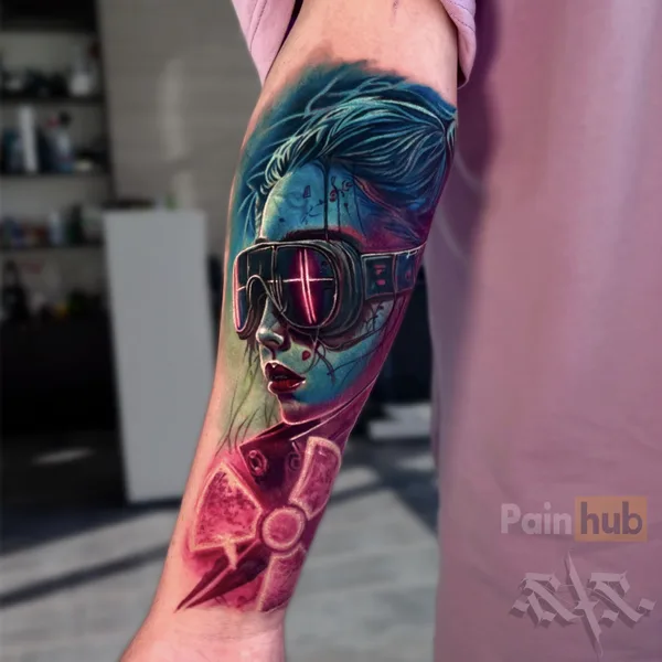 Realism tattoo by Сергей Кривов in Симферополь