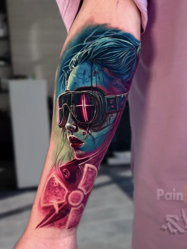 male color realism татуировка на forearm #80299 | Тату мастер Сергей Кривов