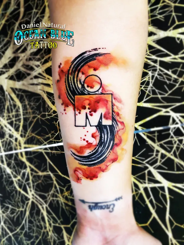 color watercolor 타투 부위 forearm #80329 | 타투이스트 Daniel Natural