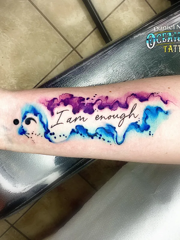 color watercolor 타투 부위 forearm #80336 | 타투이스트 Daniel Natural