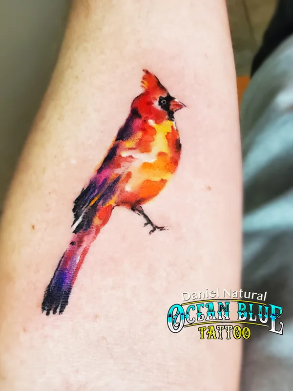 color watercolor 타투 부위 forearm #80337 | 타투이스트 Daniel Natural