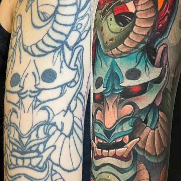Японская tattoo by Виктор Рассадний in Москва