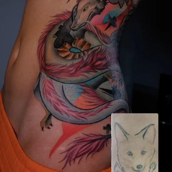 Японская tattoo by Виктор Рассадний in Москва