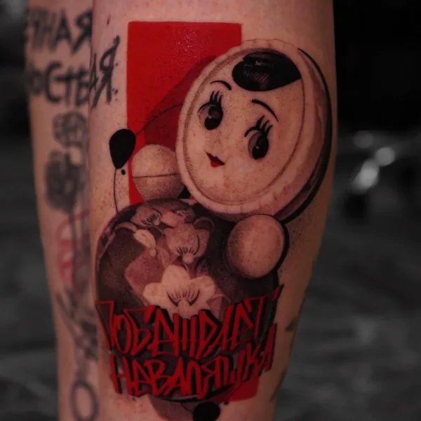 Author's Style tattoo by HMURAYATATTS in Saint Petersburg